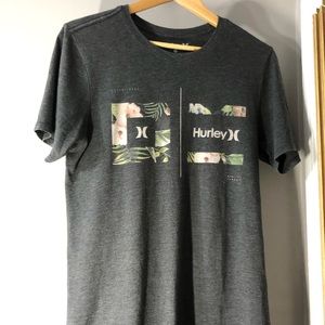 Pacsun Hurley Floral Graphic Tee